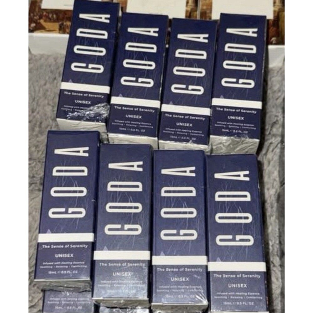 Lot Of 8 Goda "The Sense of Serenity" unisex fragrance oils